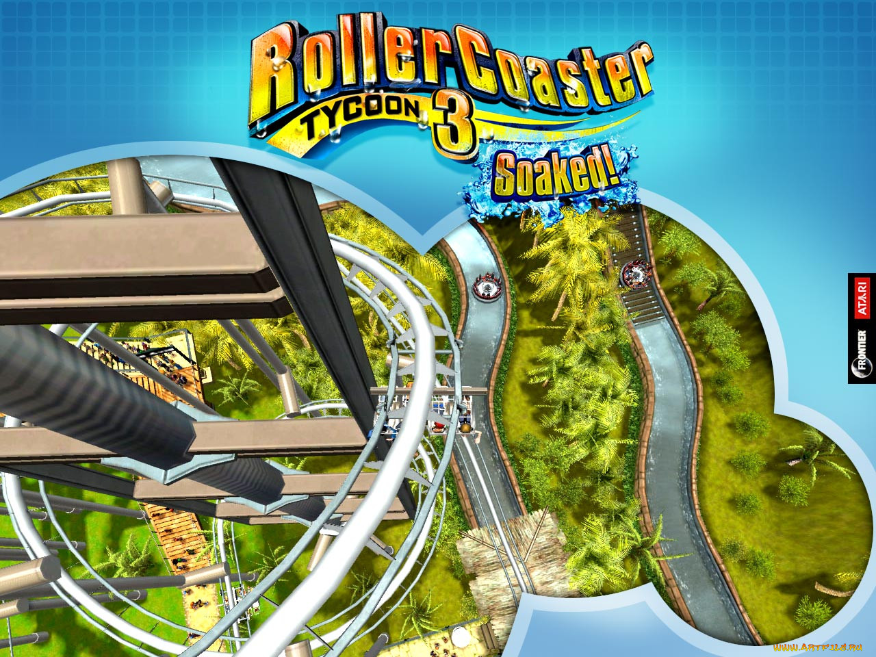 , , rollercoaster, tycoon, soaked
